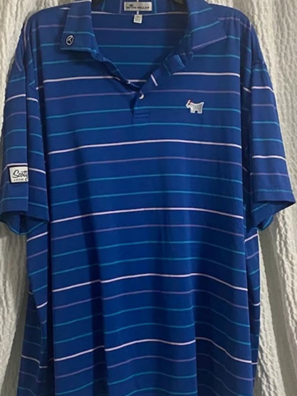 Scotty Cameron by Peter Millar Circle T Tour Scottie Dog Polo Shirt Sz XL
